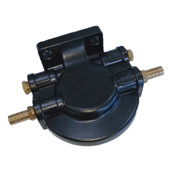 S3213 WATER SEPARATOR BRACKET TOP HOUSING ALUMINIUM WITH 10MM BRASS FITTINGS