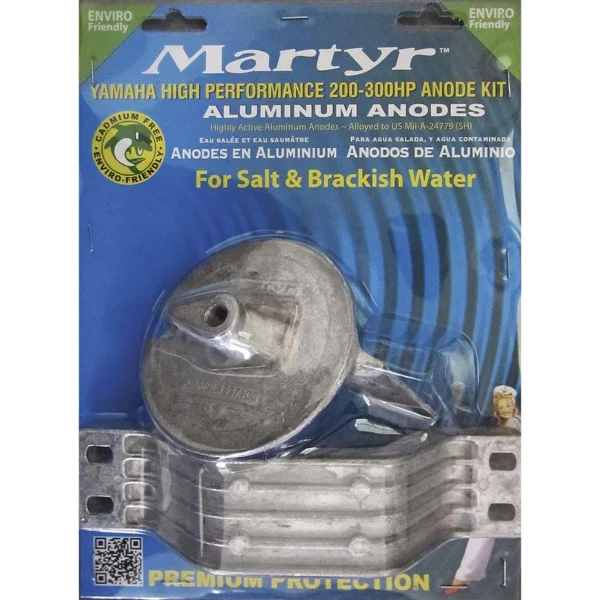 YAMAHA HIGH PERFORMANCE 200-300HP ALUMINIUM ANODE KIT